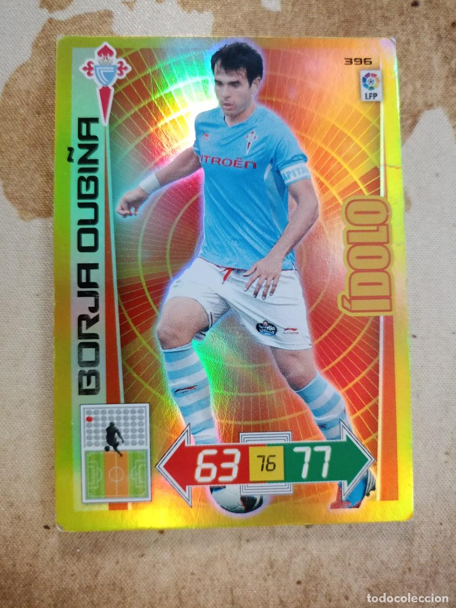 Cromos de F&uacute;tbol: # &Iacute;dolo 396 BORJA OUBI&Ntilde;A Adrenalyn 2012-13