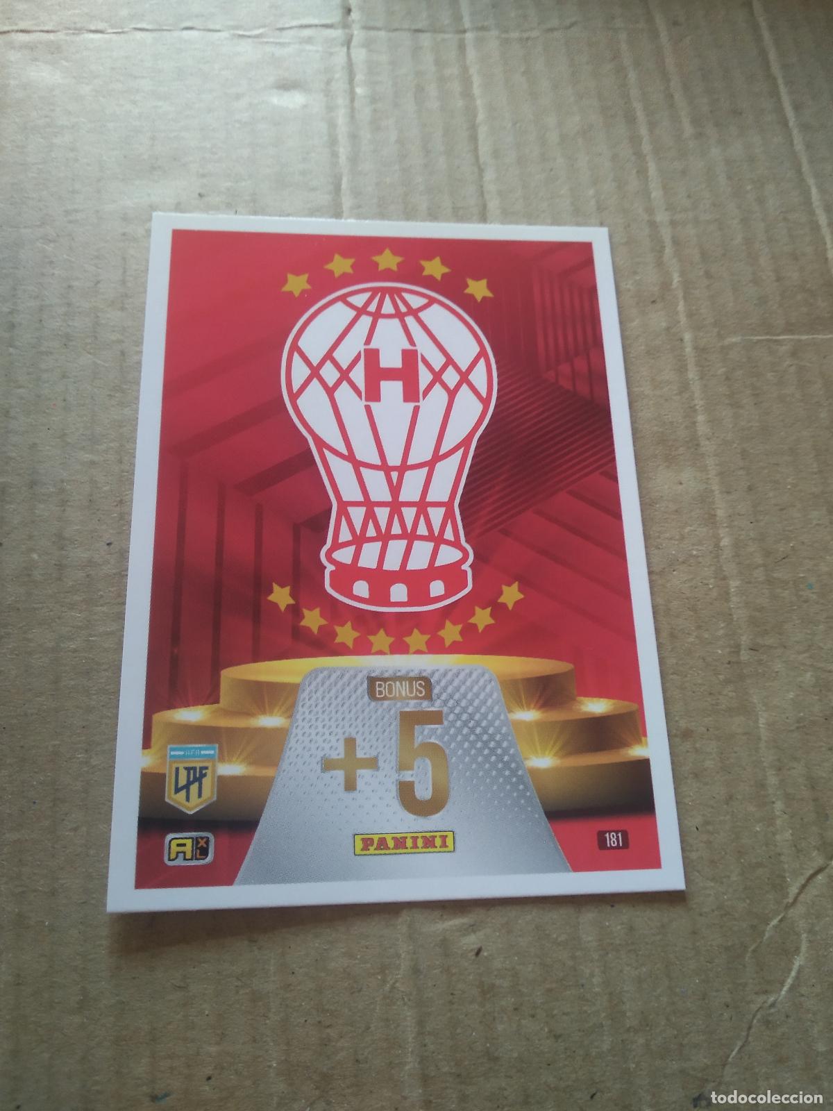 Football Stickers: 181 ESCUDO HURACAN CROMO FUTBOL ARGENTINO PANINI LIGA ARGENTINA 2024 ADRENALYN