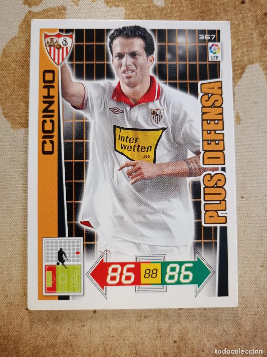 Football Stickers: # PLUS Defensa 367 CICINHO Adrenalyn 2012-13