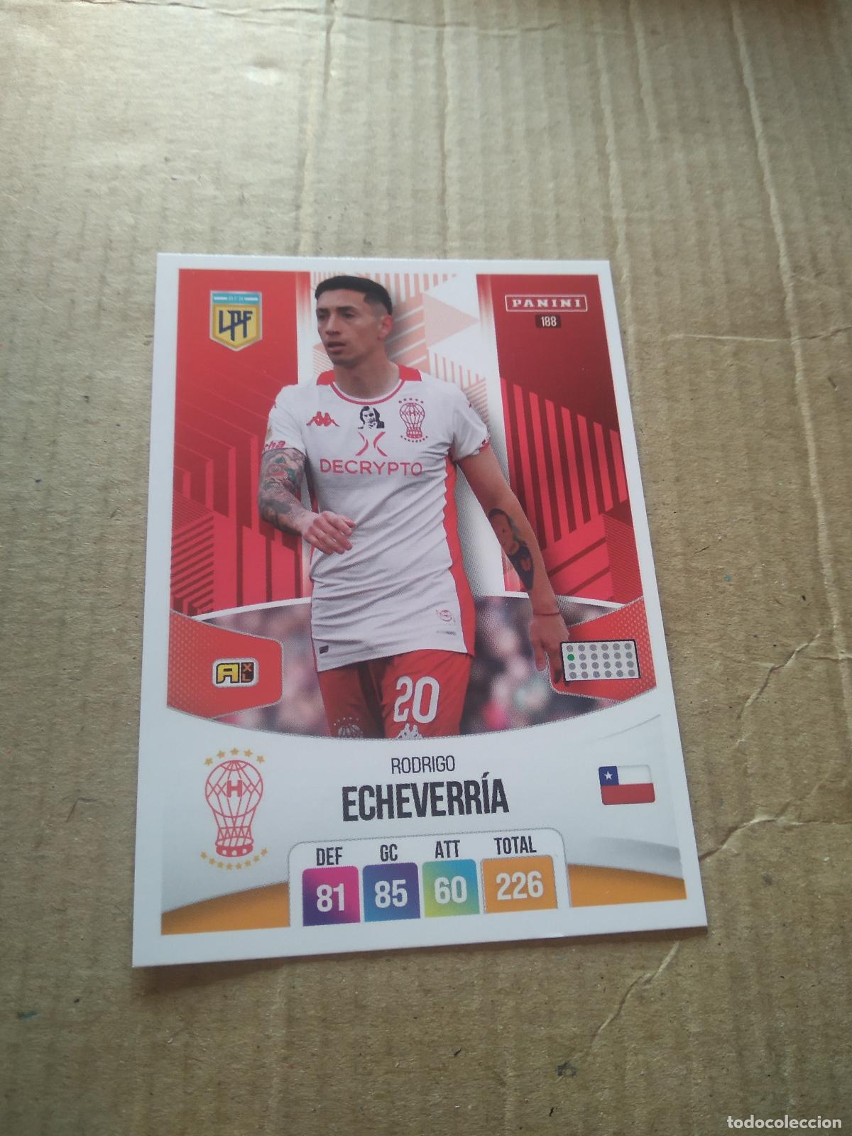 Football Stickers: 188 RODRIGO ECHEVERRIA HURACAN CROMO FUTBOL ARGENTINO PANINI LIGA ARGENTINA 2024 ADRENALYN