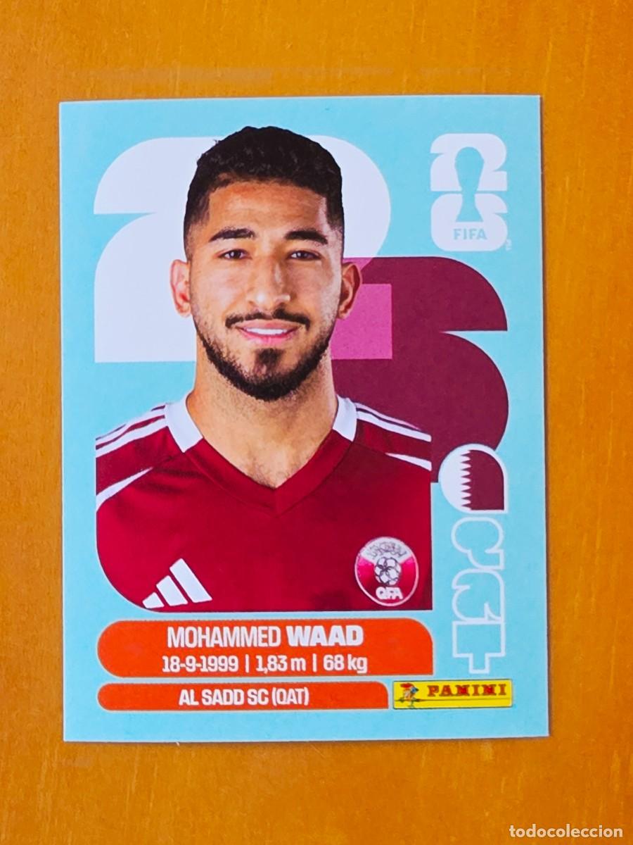 Football Stickers: QAT 14 Mohammed Waad, Qatar Catar, Panini FIFA World Cup Mundial 2026 Sticker