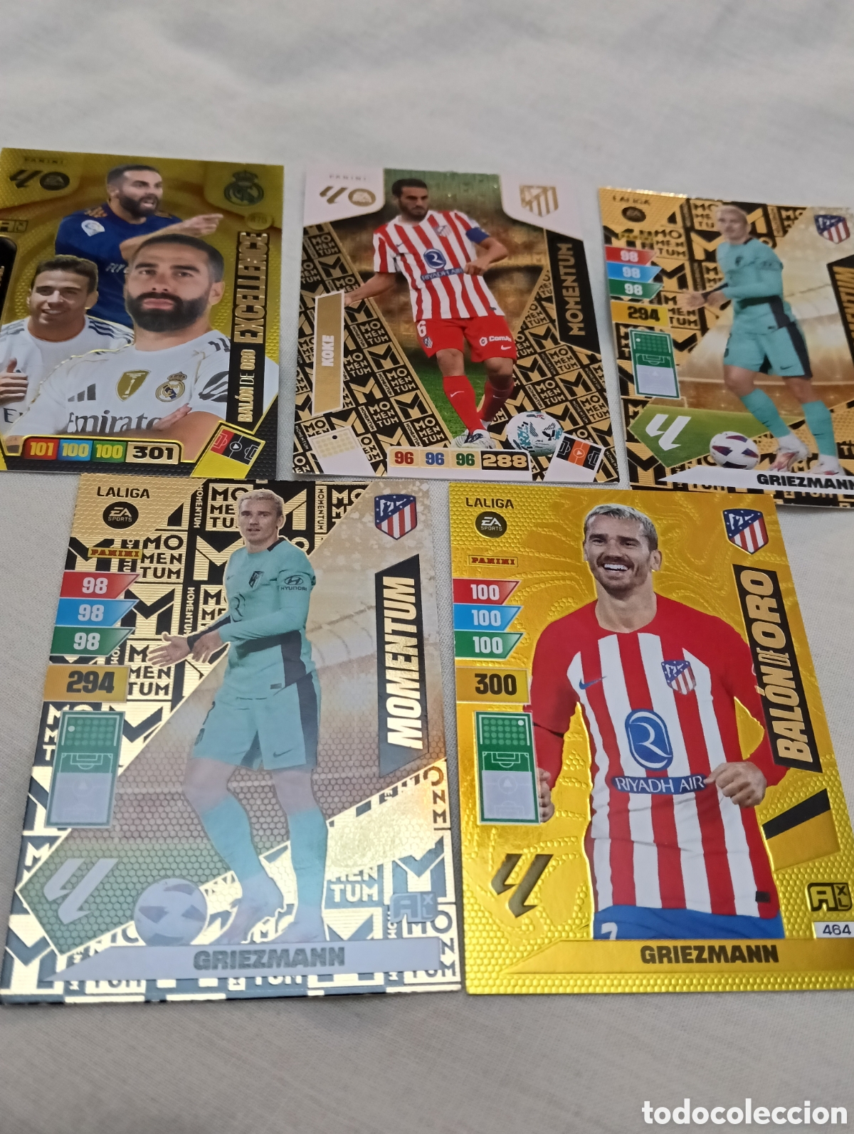 Football Stickers: Lote de 5 hits Adrenalyn