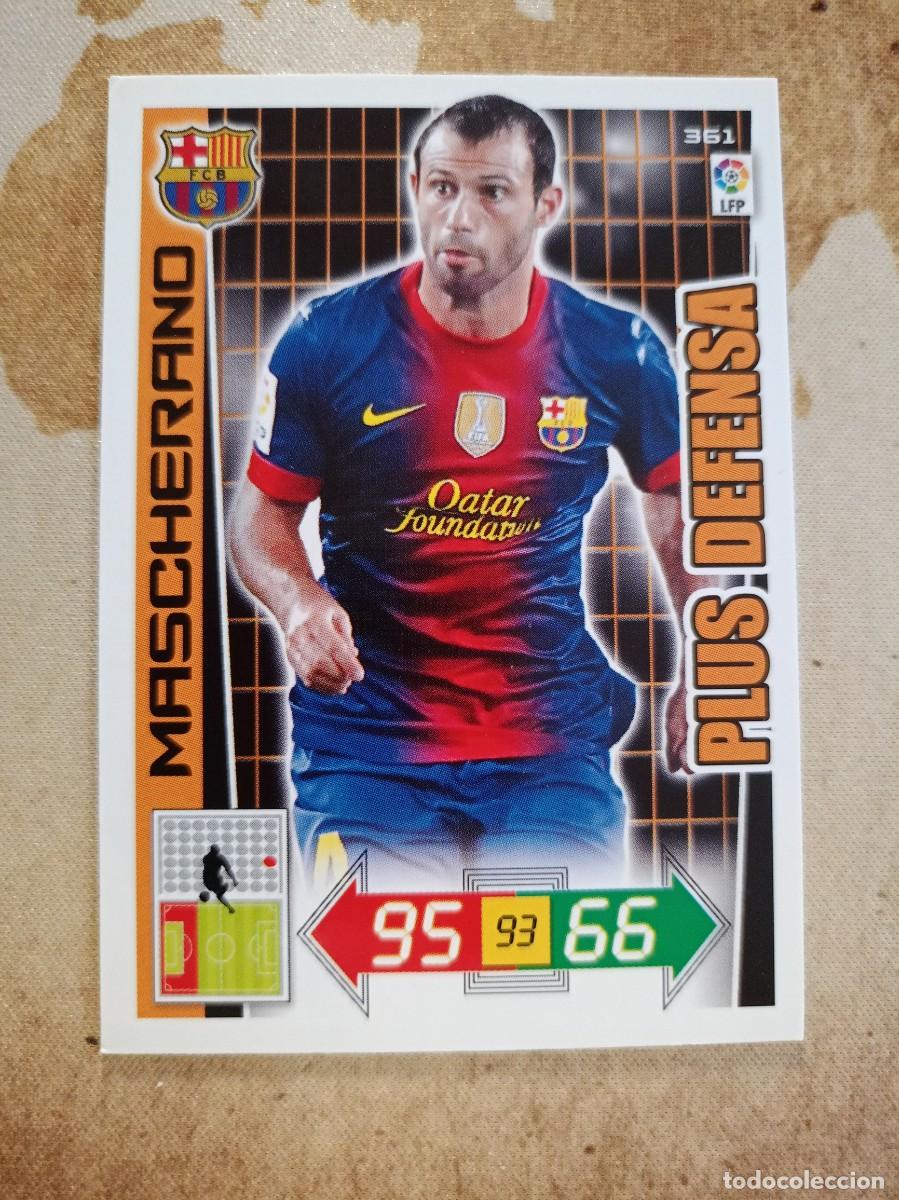 Football Stickers: # PLUS Defensa 361 MASCHERANO Adrenalyn 2012-13
