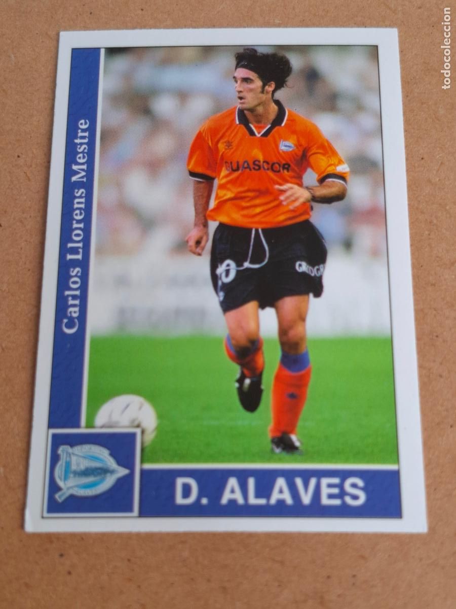 Cromos de F&uacute;tbol: MUNDICROMO 2001 2002 01 02 - 527 LLORENS - D. ALAV&Eacute;S
