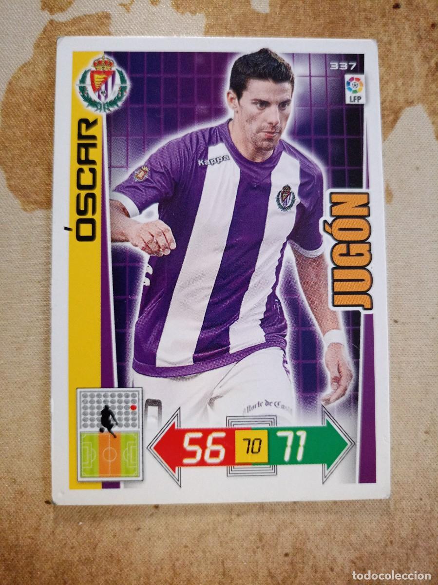 Cromos de F&uacute;tbol: # Valladolid 337 &Oacute;SCAR Adrenalyn 2012-13