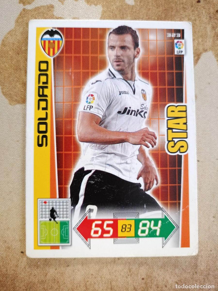 Cromos de F&uacute;tbol: # Valencia 323 SOLDADO Adrenalyn 2012-13