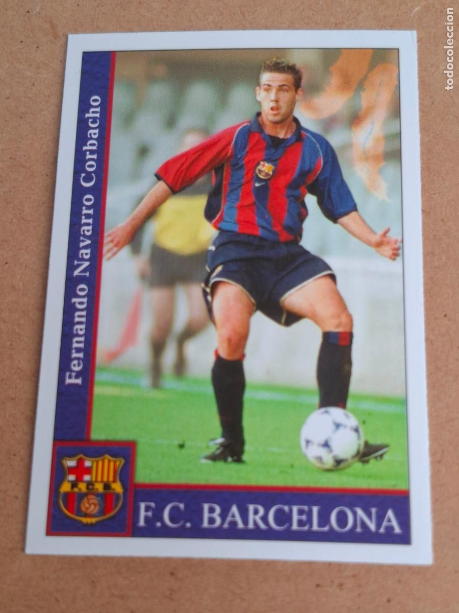 Cromos de F&uacute;tbol: MUNDICROMO 2001 2002 01 02 - 530 NAVARRO - FC. BARCELONA