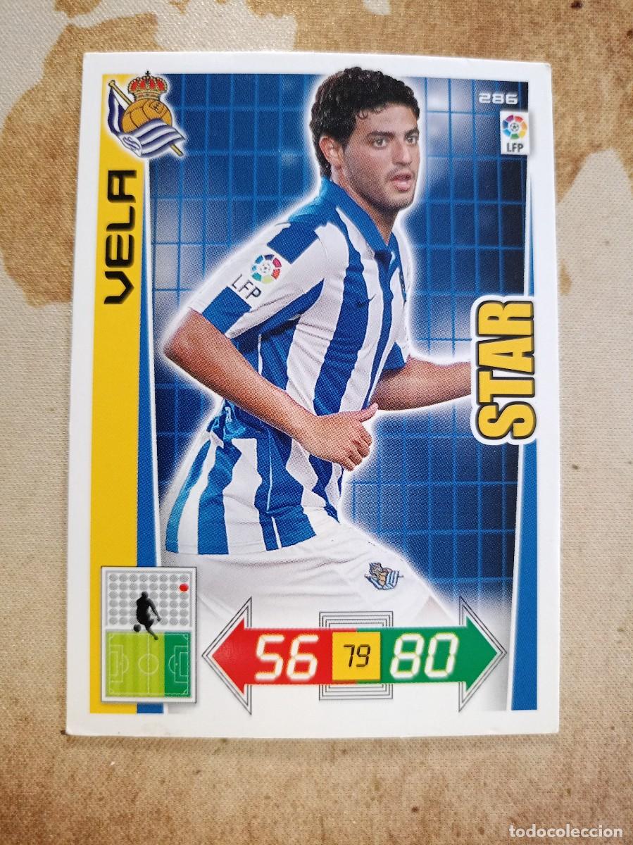 Cromos de F&uacute;tbol: # Real Sociedad 286 VELA Adrenalyn 2012-13