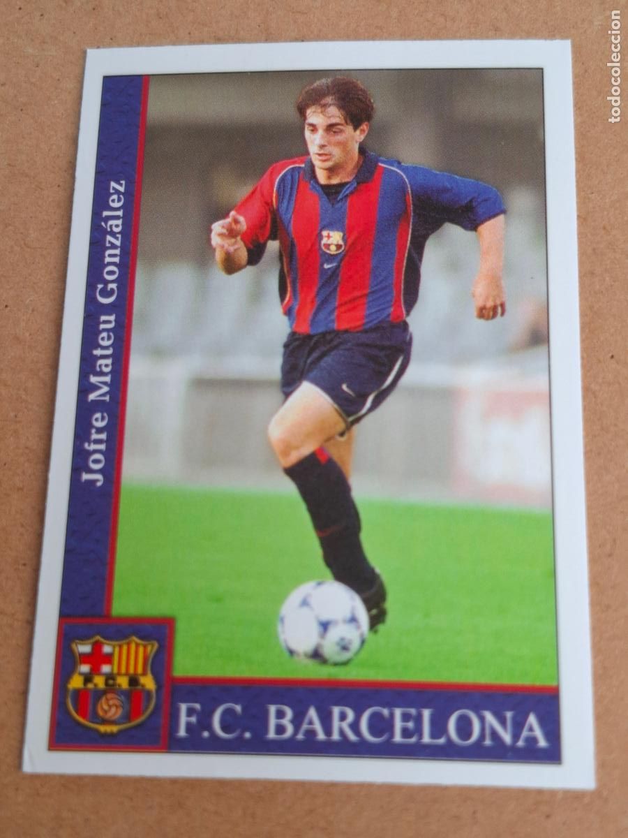 Cromos de F&uacute;tbol: MUNDICROMO 2001 2002 01 02 - 531 JOFRE - FC. BARCELONA