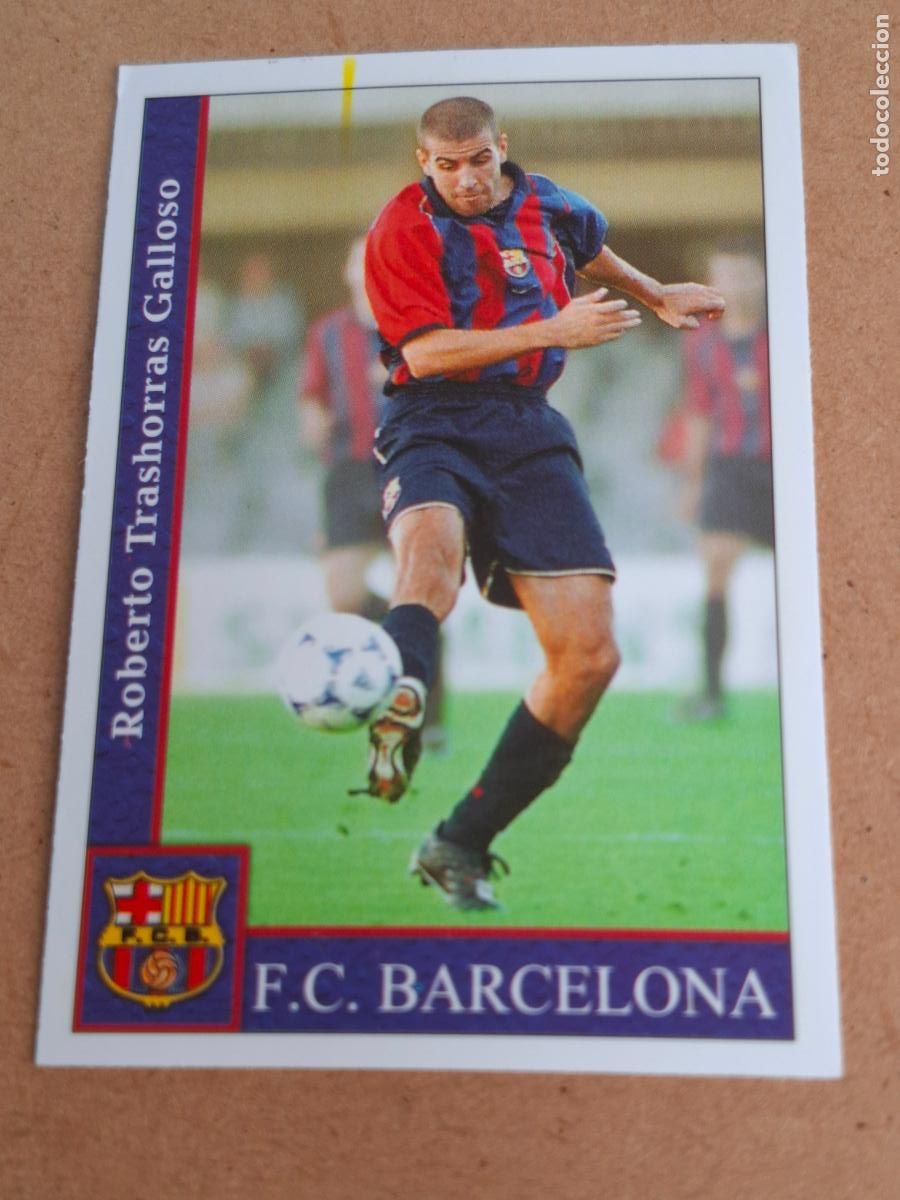 Cromos de F&uacute;tbol: MUNDICROMO 2001 2002 01 02 - 533 TRASHORRAS - FC. BARCELONA