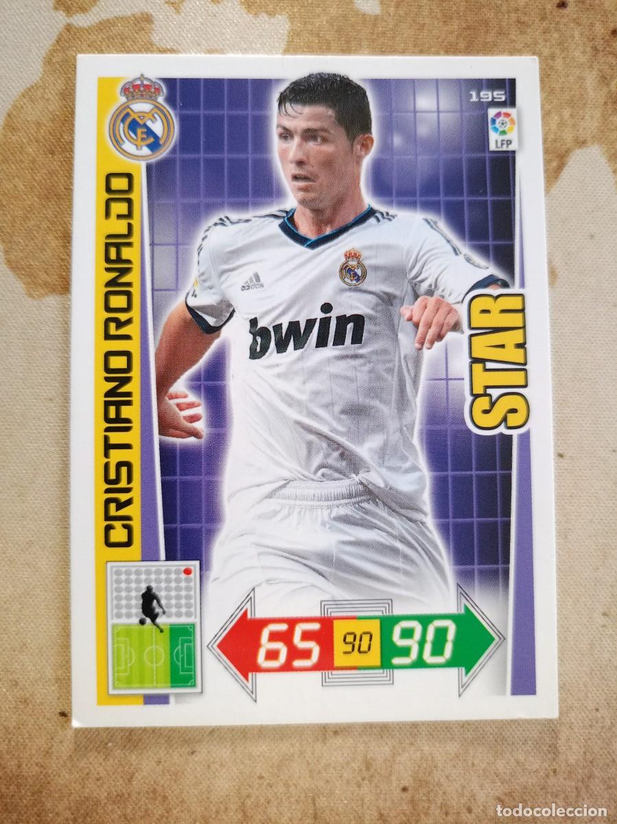 Cromos de F&uacute;tbol: # Real Madrid 195 CRISTIANO RONALDO Adrenalyn 2012-13