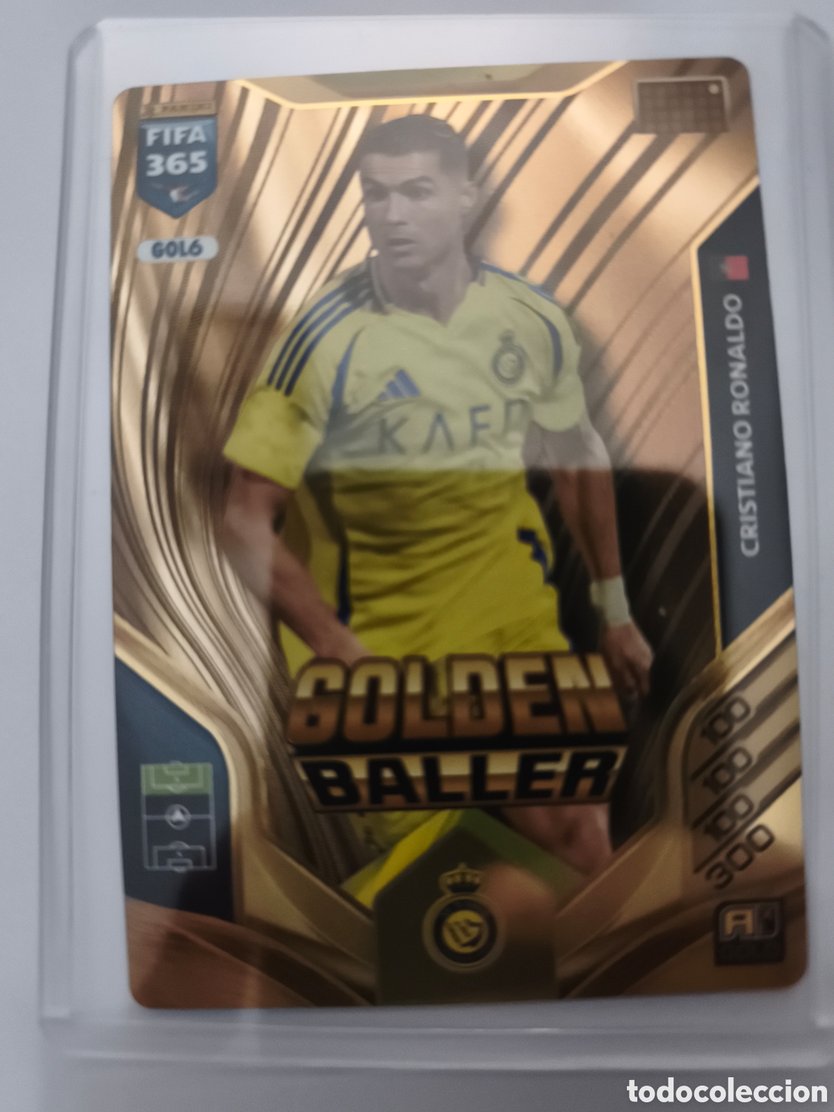 Cromos de F&uacute;tbol: FIFA 365 2026 GOLDEN BALLER CRISTIANO