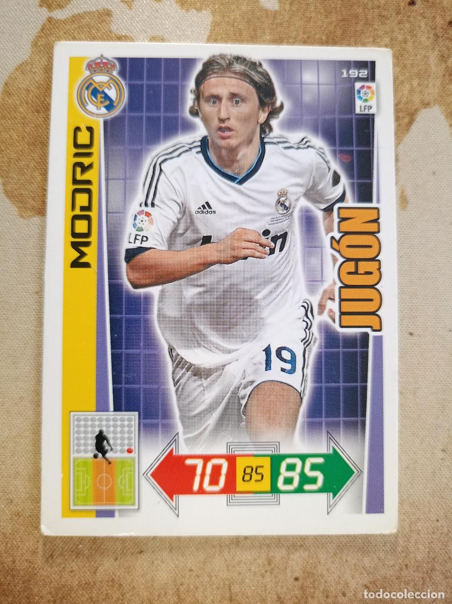 Cromos de F&uacute;tbol: # Real Madrid 192 MODRIC Adrenalyn 2012-13