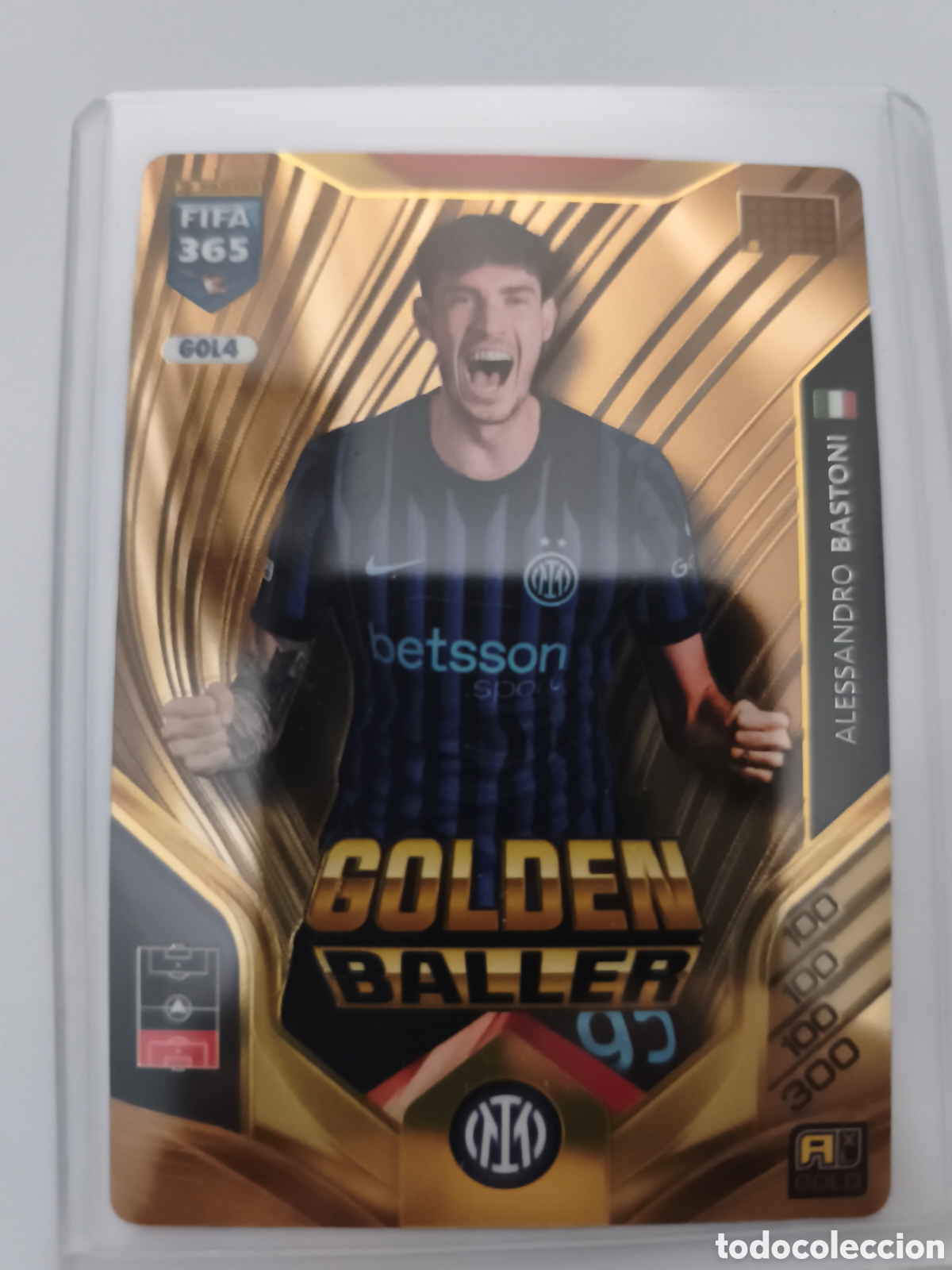 Cromos de F&uacute;tbol: FIFA 365 2026 GOLDEN BALLER BASTONI