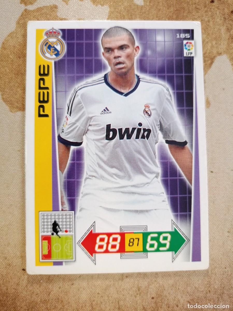 Cromos de F&uacute;tbol: # Real Madrid 185 PEPE Adrenalyn 2012-13