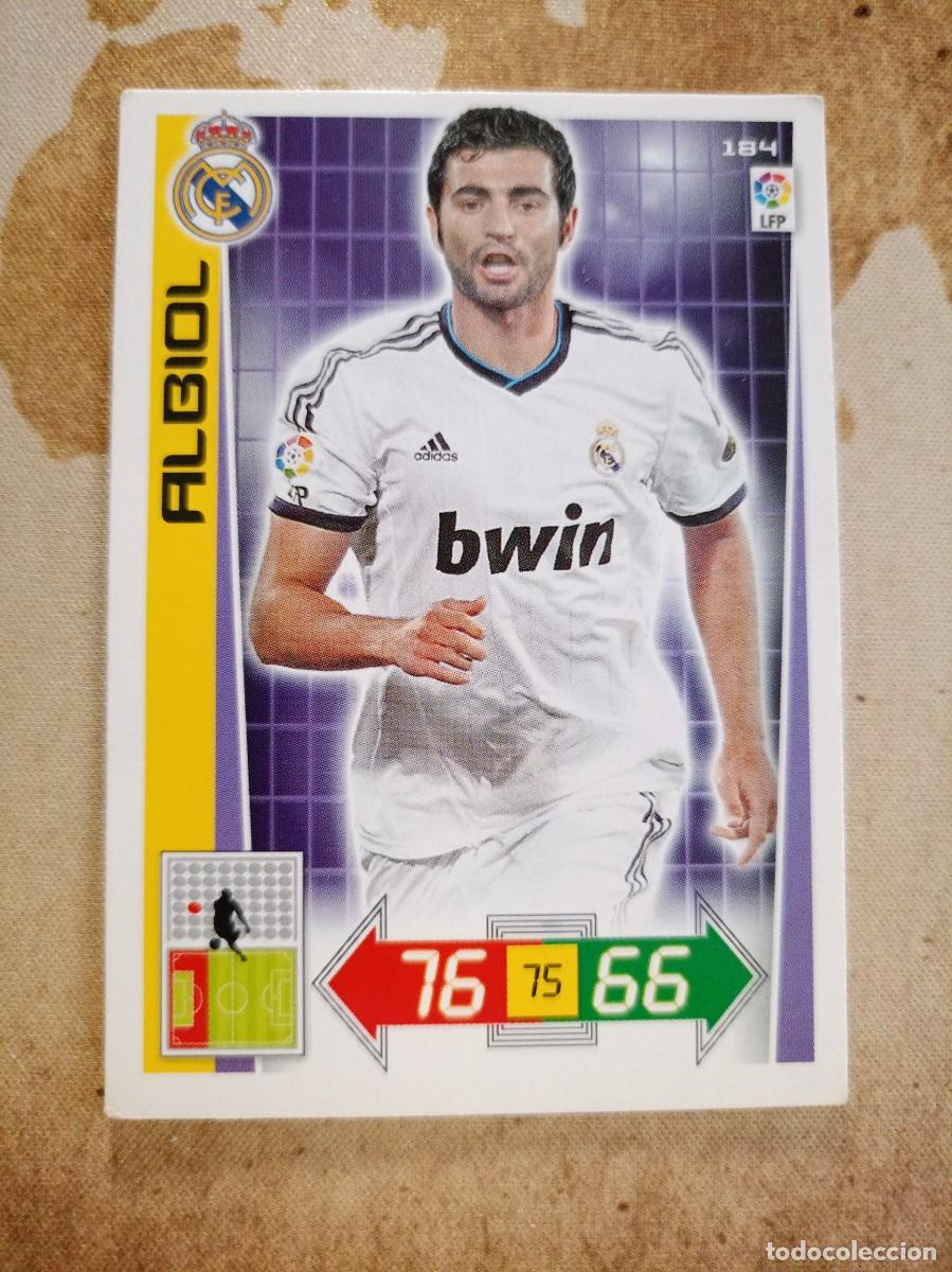 Cromos de F&uacute;tbol: # Real Madrid 184 ALBIOL Adrenalyn 2012-13