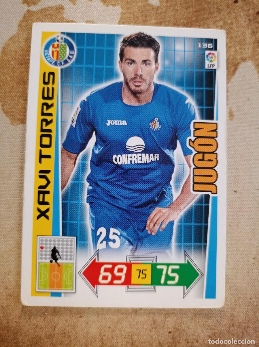 Cromos de F&uacute;tbol: # Getafe 136 XAVI TORRES Adrenalyn 2012-13
