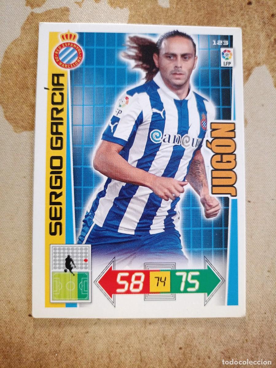 Cromos de F&uacute;tbol: # Espanyol 123 SERGIO GARC&Iacute;A Adrenalyn 2012-13