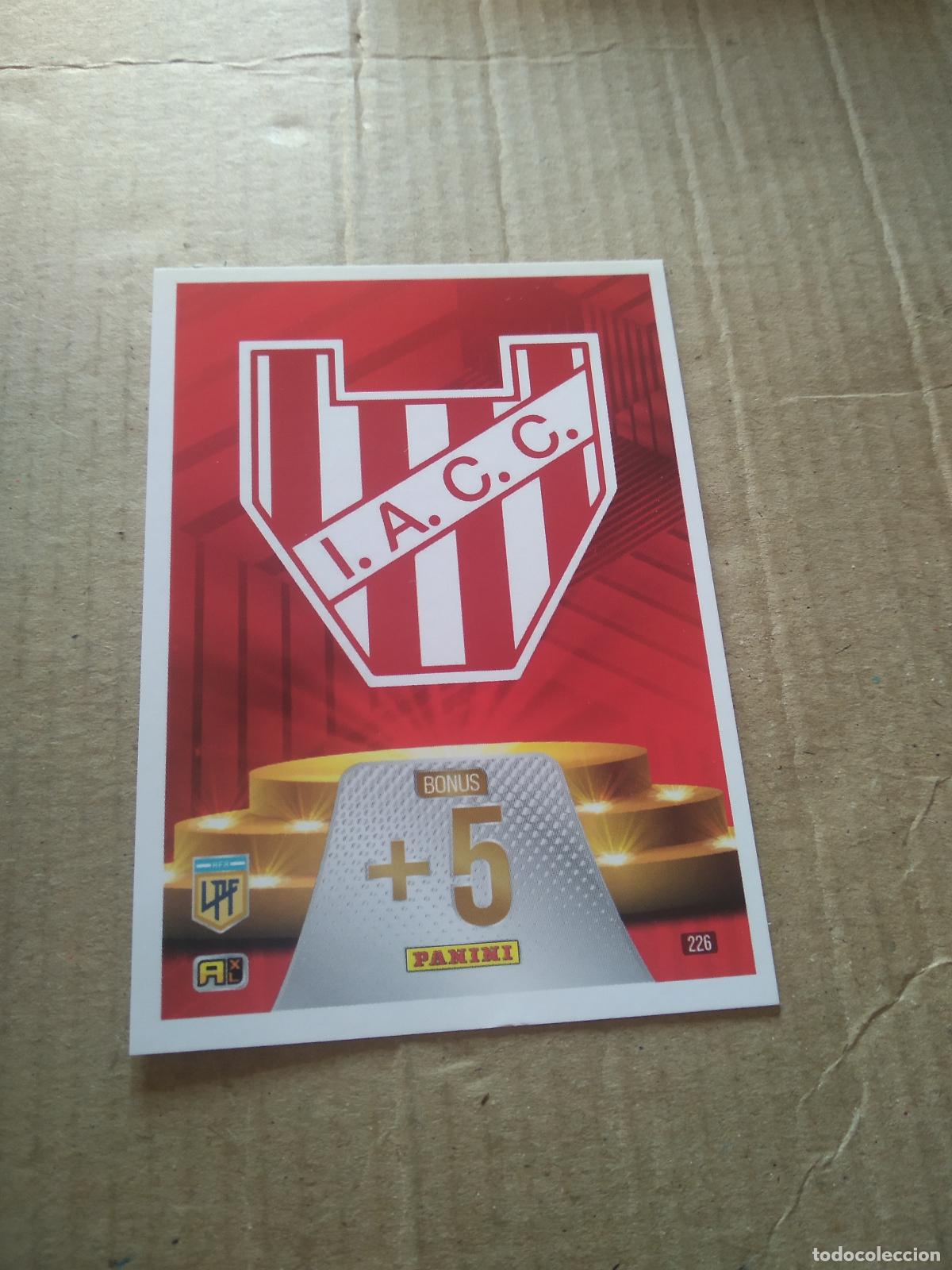 Cromos de F&uacute;tbol: 226 ESCUDO INSTITUTO CORDOBA CROMO FUTBOL ARGENTINO PANINI LIGA ARGENTINA 2024 ADRENALYN
