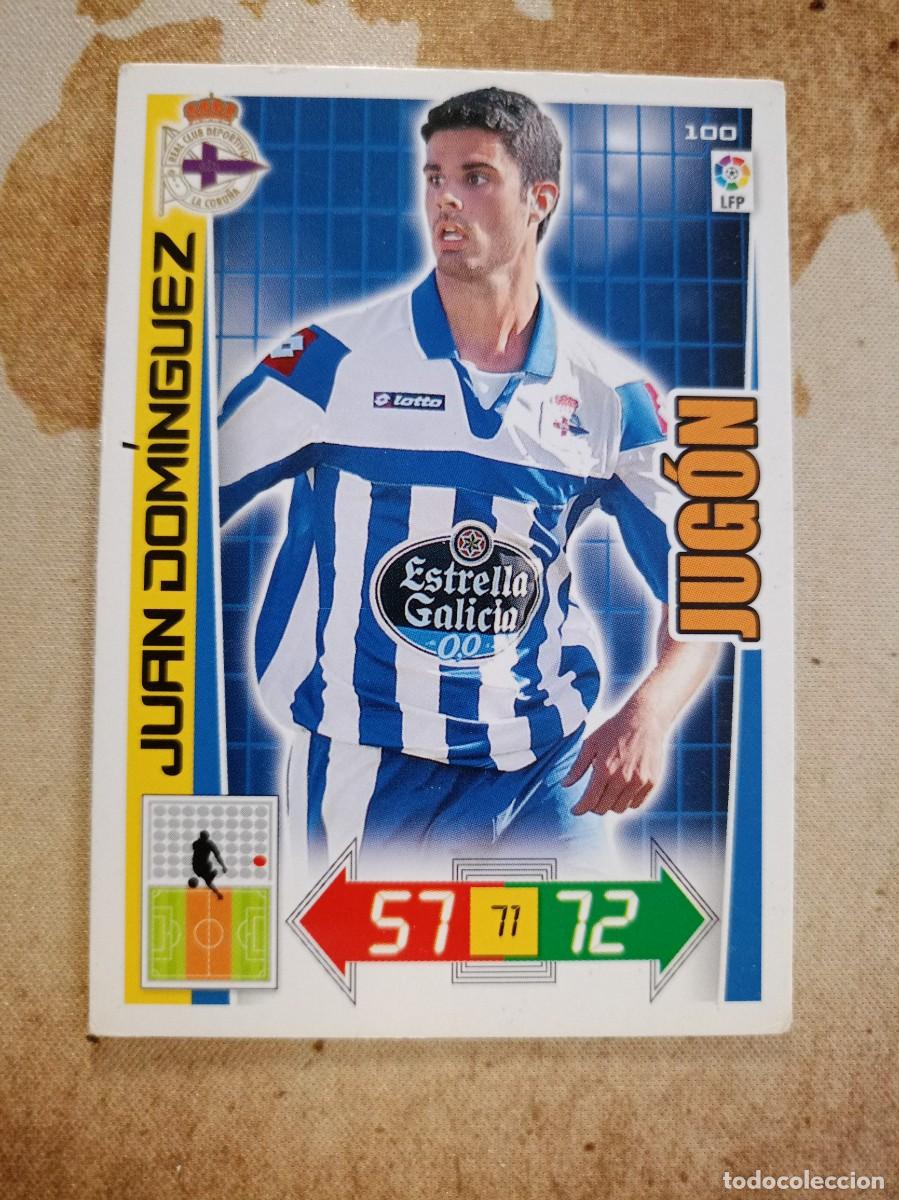 Figurine di Calcio: # Deportivo 100 JUAN DOM&Iacute;NGUEZ Adrenalyn 2012-13