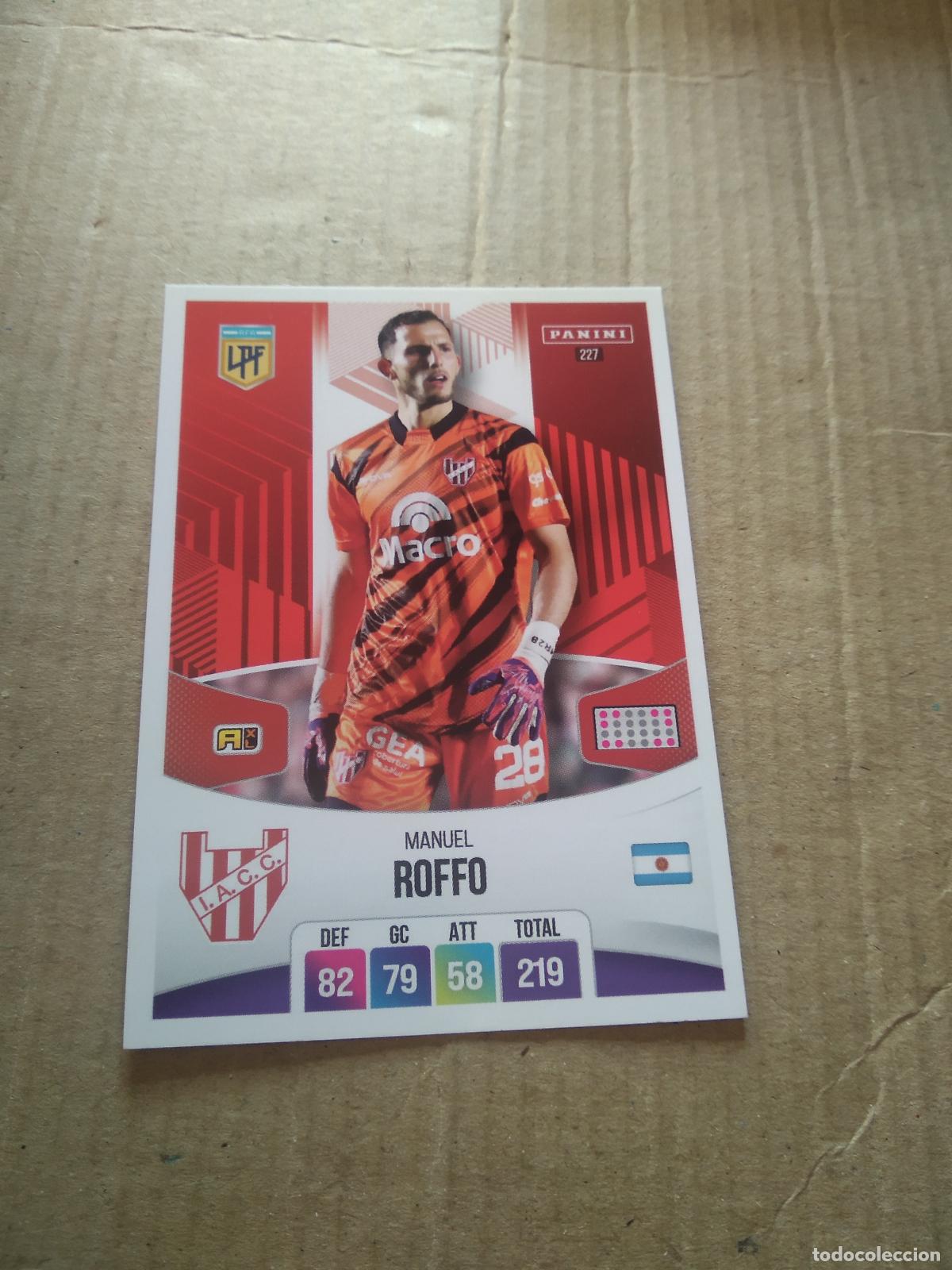 Figurine di Calcio: 227 MANUEL ROFFO INSTITUTO CORDOBA CROMO FUTBOL ARGENTINO PANINI LIGA ARGENTINA 2024 ADRENALYN