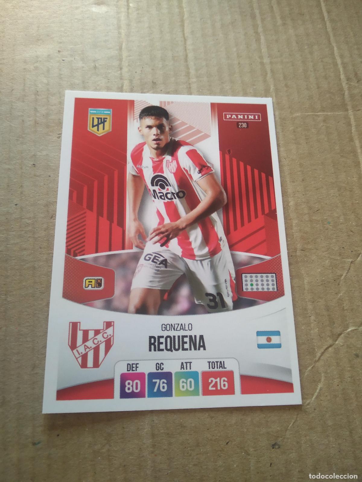 Figurine di Calcio: 230 GONZALO REQUENA INSTITUTO CORDOBA CROMO FUTBOL ARGENTINO PANINI LIGA ARGENTINA 2024 ADRENALYN