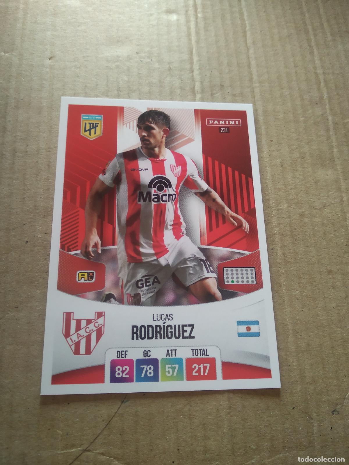 Figurine di Calcio: 231 LUCAS RODRIGUEZ INSTITUTO CORDOBA CROMO FUTBOL ARGENTINO PANINI LIGA ARGENTINA 2024 ADRENALYN