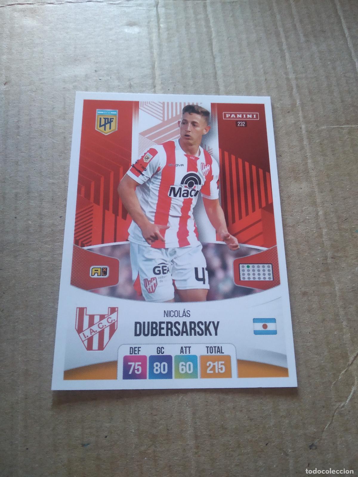 Fu&szlig;ball-Sticker: 232 DUBERSARSKY INSTITUTO CORDOBA CROMO FUTBOL ARGENTINO PANINI LIGA ARGENTINA 2024 ADRENALYN