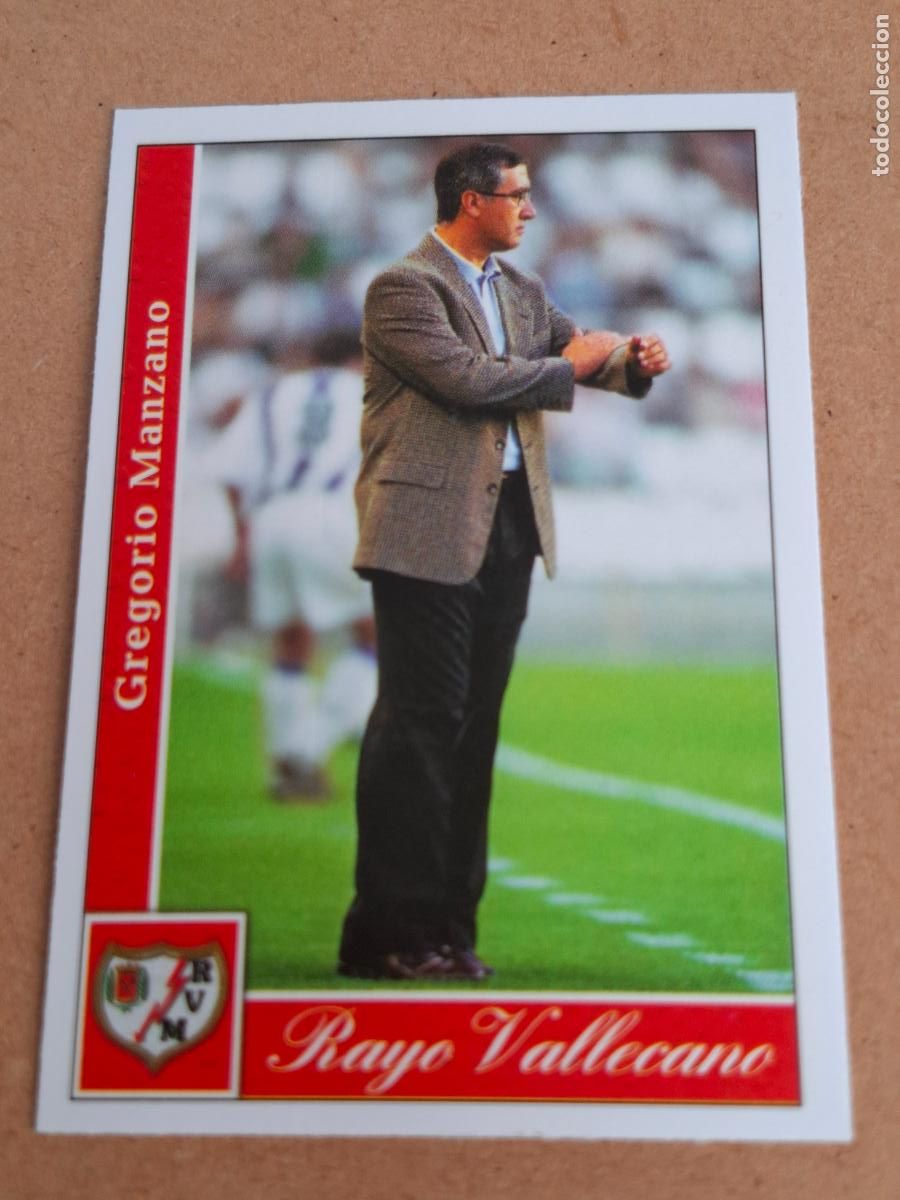 Fu&szlig;ball-Sticker: MUNDICROMO 2001 2002 01 02 - 543 MANZANO - RAYO VALLECANO