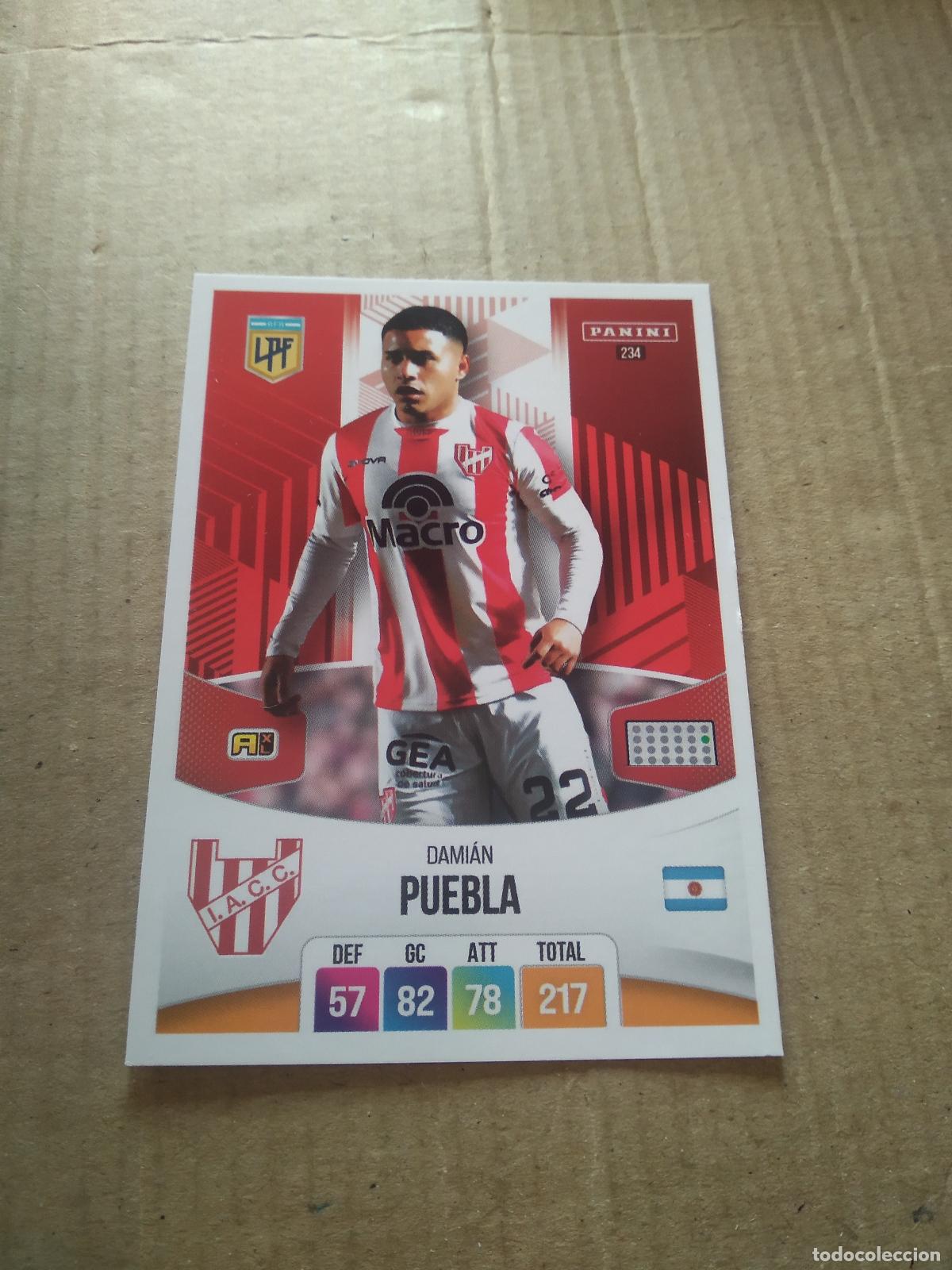 Fu&szlig;ball-Sticker: 234 DAMIAN PUEBLA INSTITUTO CORDOBA CROMO FUTBOL ARGENTINO PANINI LIGA ARGENTINA 2024 ADRENALYN
