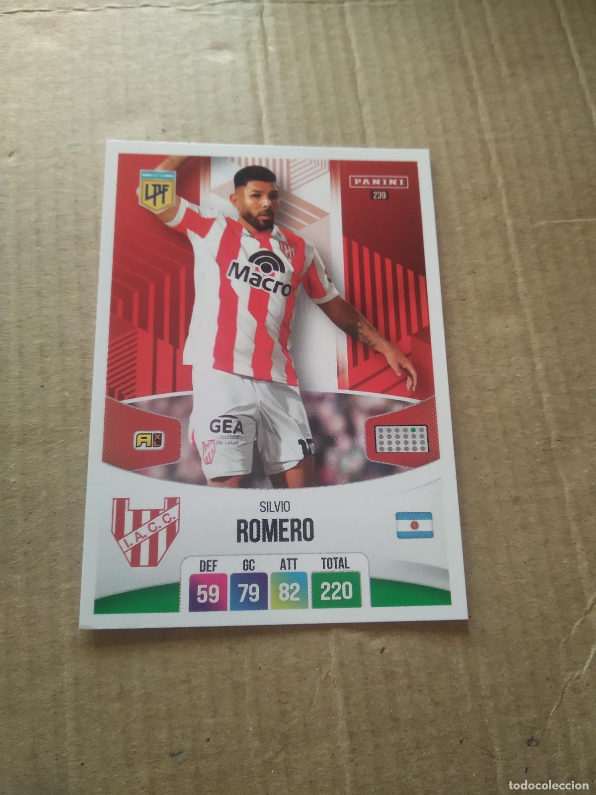 Fu&szlig;ball-Sticker: 239 SILVIO ROMERO INSTITUTO CORDOBA CROMO FUTBOL ARGENTINO PANINI LIGA ARGENTINA 2024 ADRENALYN