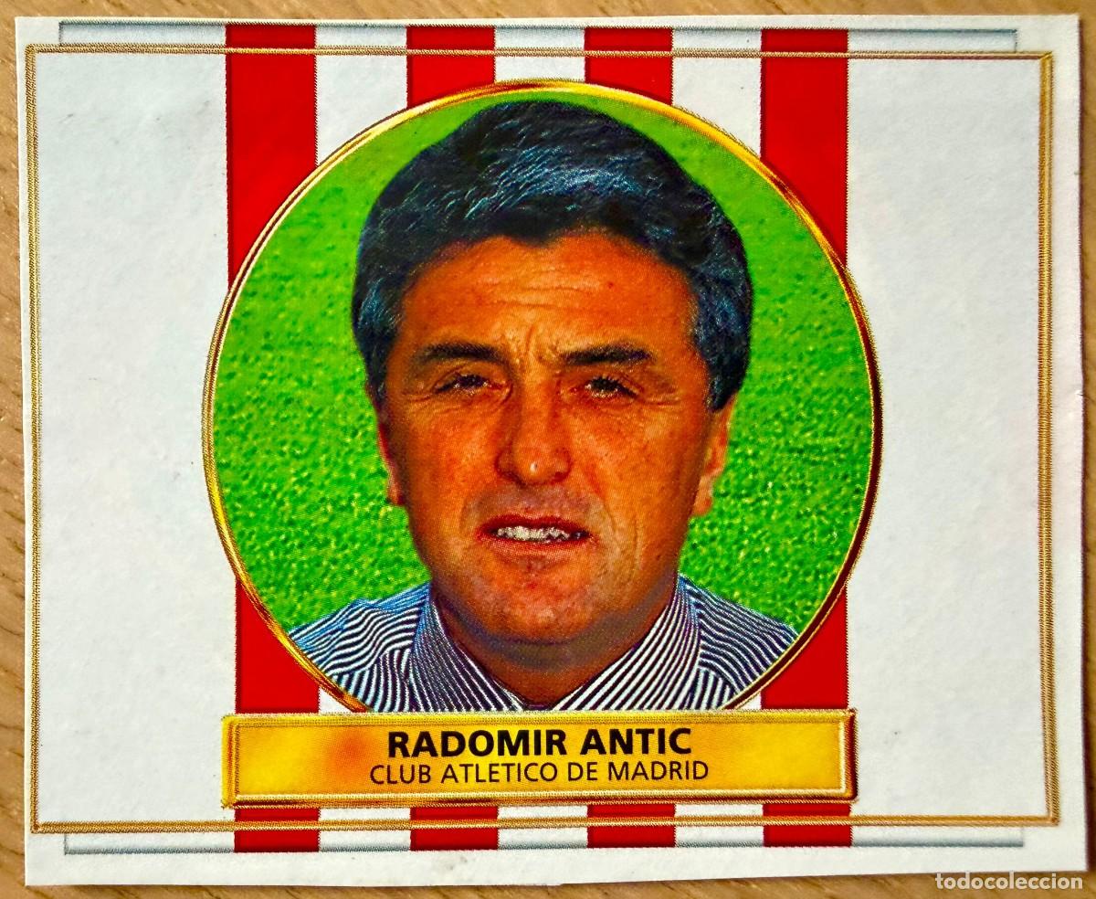 Fu&szlig;ball-Sticker: RADOMIC ANTIC ATLETICO MADRID 96 97 1996 1997 LIGA EDICIONES ESTE RECORTADO STICKER
