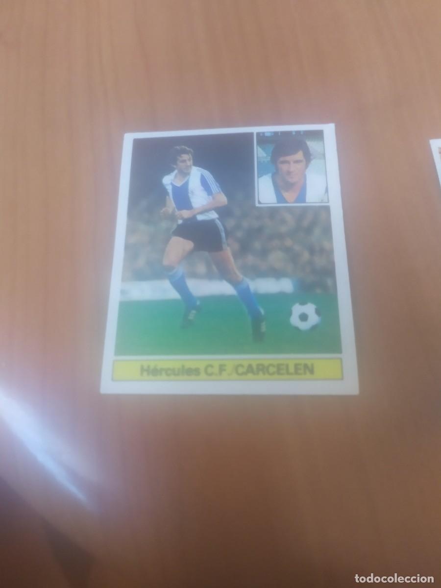 Cromos de F&uacute;tbol: CARCELEN BAJA ESTE 1981-82 NUNCA PEGADO 81-82
