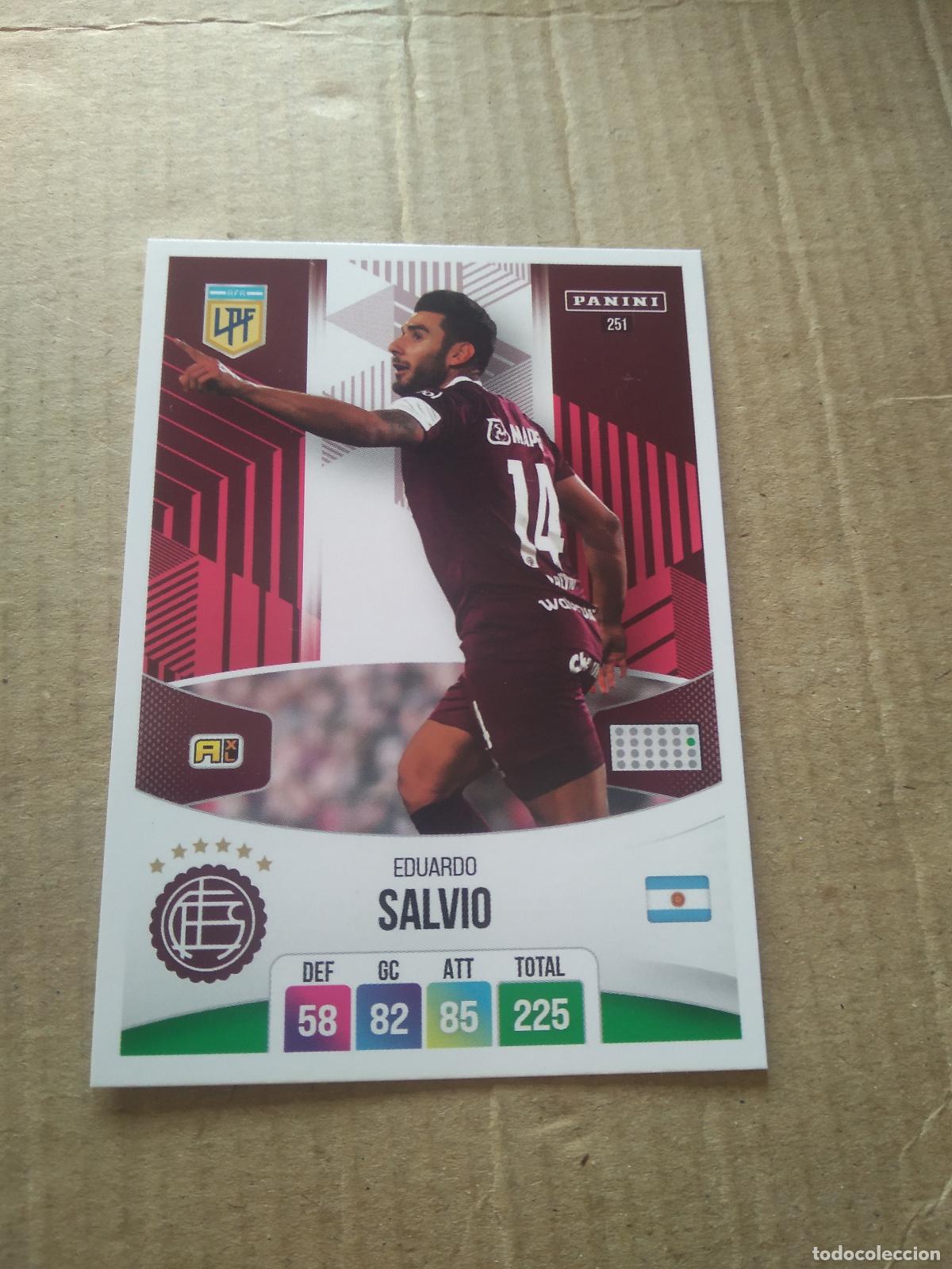 Cromos de F&uacute;tbol: 251 EDUARDO SALVIO LANUS CROMO FUTBOL ARGENTINO PANINI LIGA ARGENTINA 2024 ADRENALYN