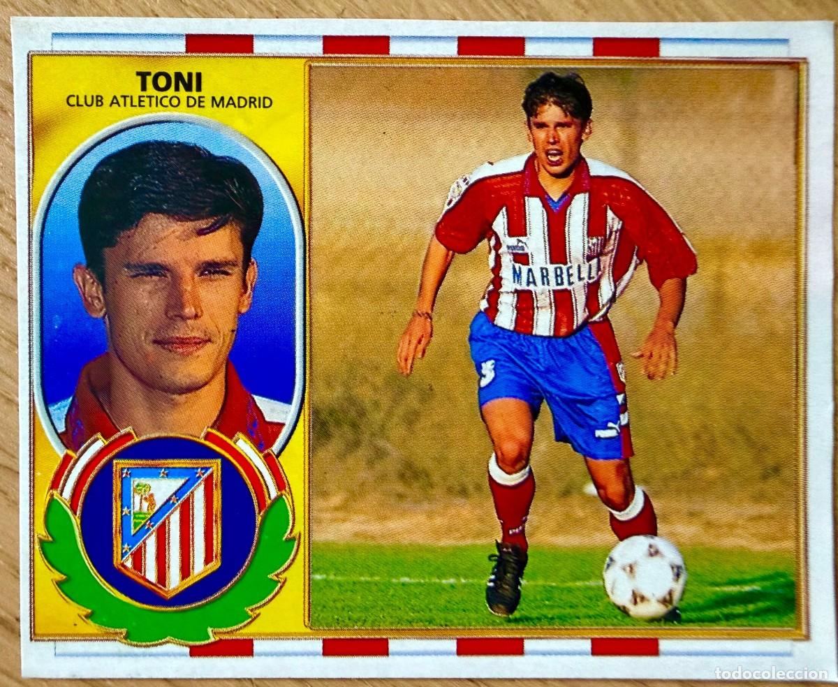 Cromos de F&uacute;tbol: TONI ATLETICO MADRID 96 97 1996 1997 LIGA EDICIONES ESTE RECORTADO STICKER