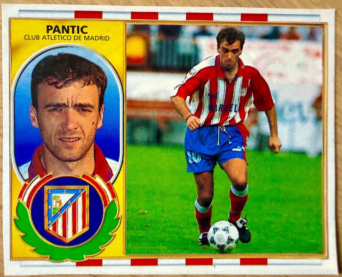 Cromos de F&uacute;tbol: PANTIC ATLETICO MADRID 96 97 1996 1997 LIGA EDICIONES ESTE RECORTADO STICKER
