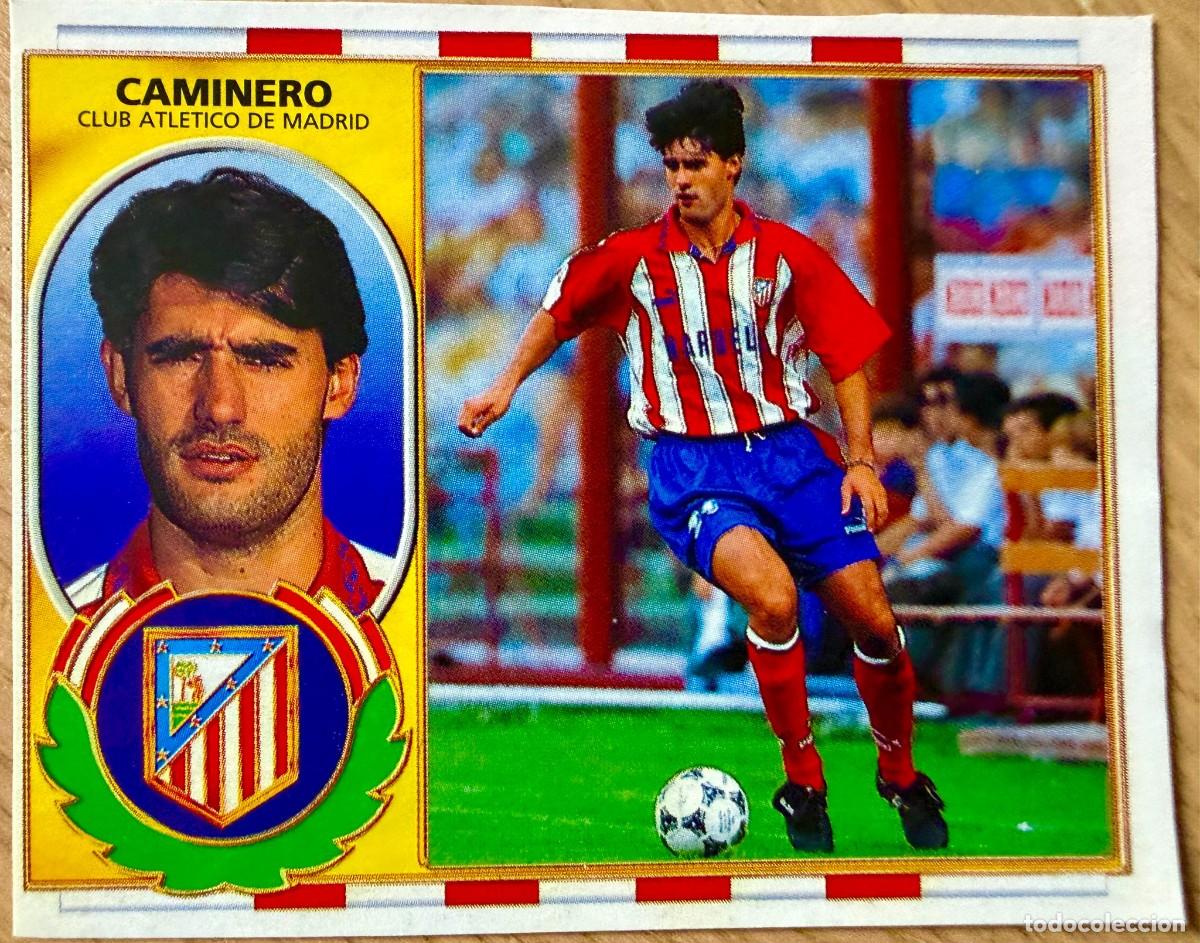 Cromos de F&uacute;tbol: CAMINERO ATLETICO MADRID 96 97 1996 1997 LIGA EDICIONES ESTE RECORTADO STICKER