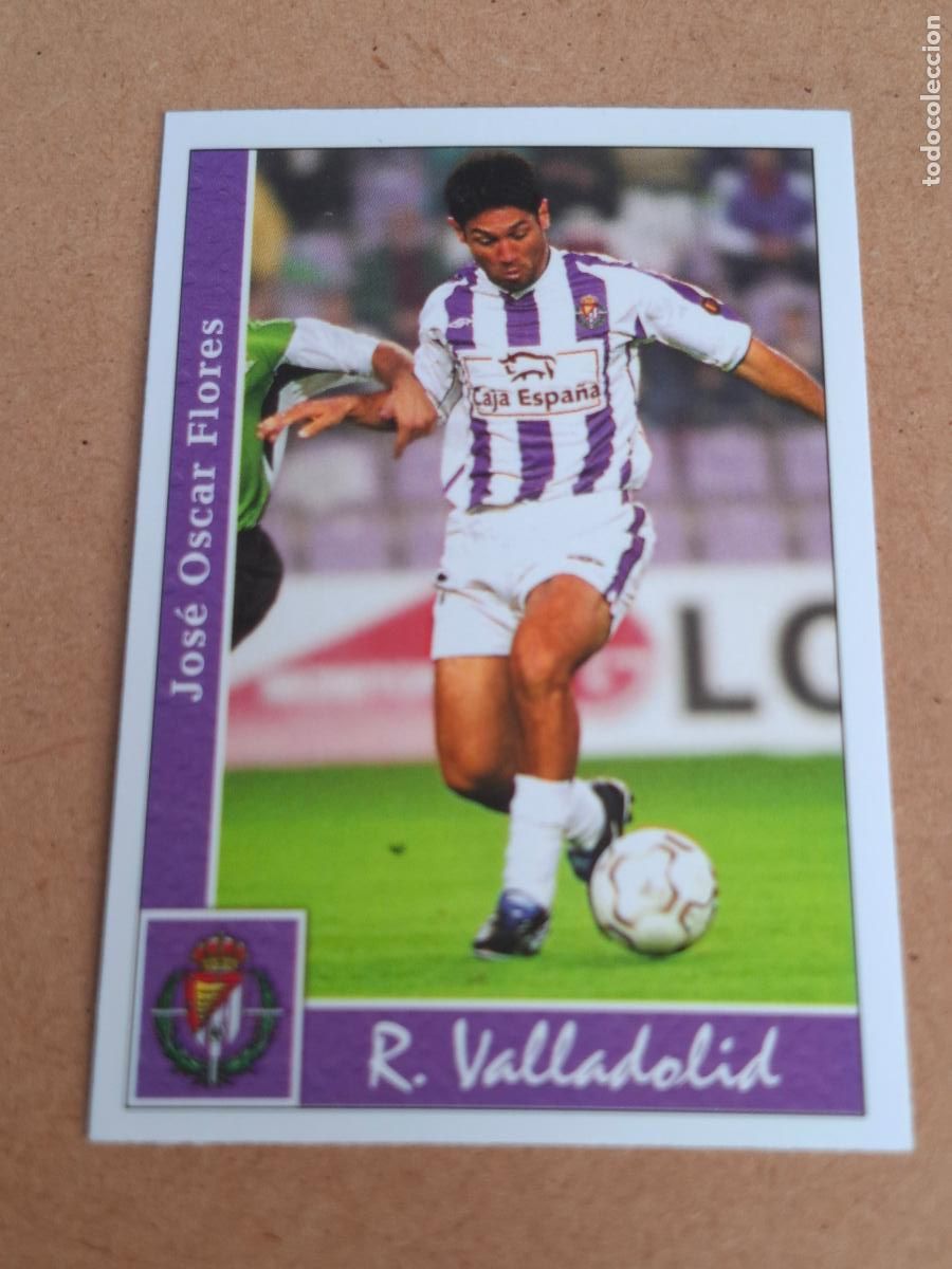 Cromos de F&uacute;tbol: MUNDICROMO 2001 2002 01 02 - 552 TURU FLORES ( ERROR ) - REAL VALLADOLID