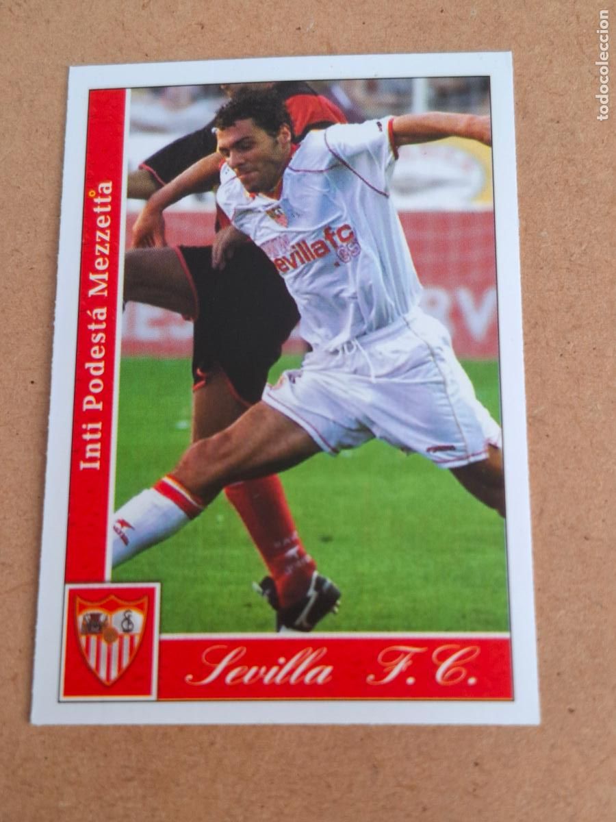 Cromos de F&uacute;tbol: MUNDICROMO 2001 2002 01 02 - 556 PODEST&Aacute; - SEVILLA FC