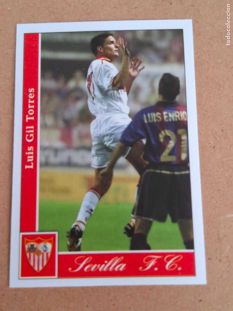 Cromos de F&uacute;tbol: MUNDICROMO 2001 2002 01 02 - 557 LUIS GIL - SEVILLA FC