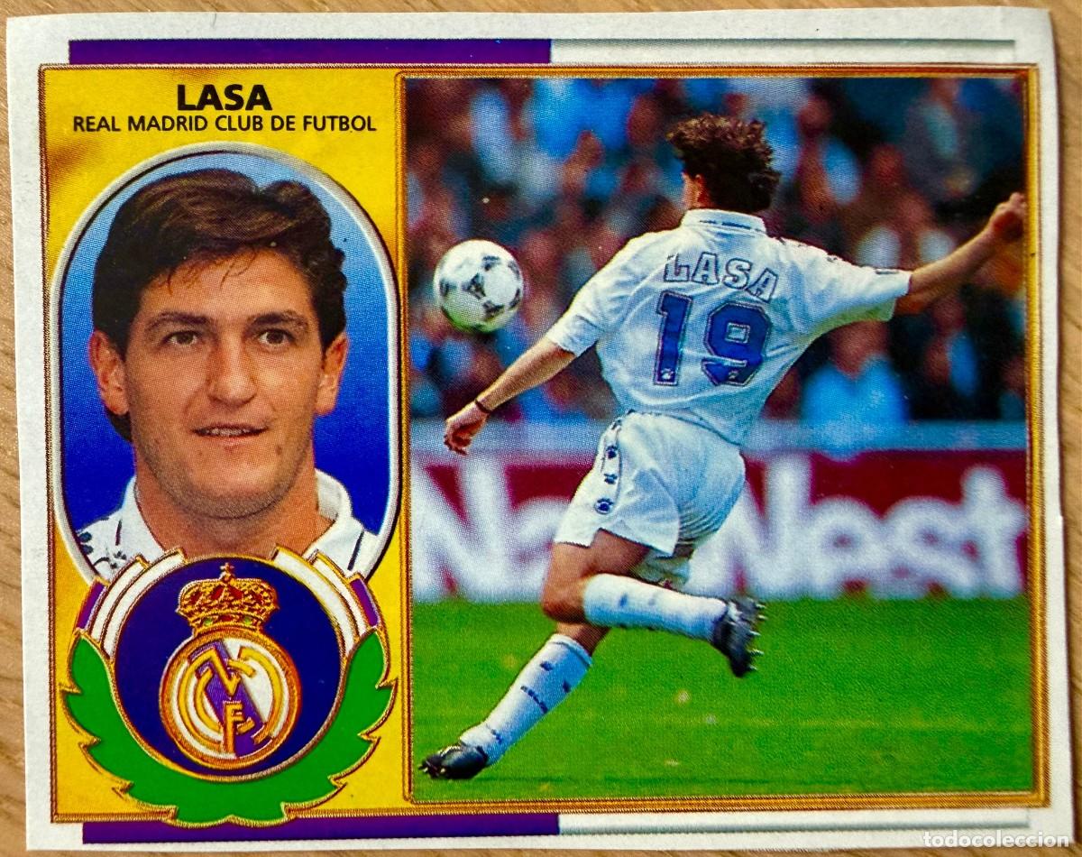 Cromos de Futebol: LASA REAL MADRID 96 97 1996 1997 LIGA EDICIONES ESTE RECORTADO STICKER