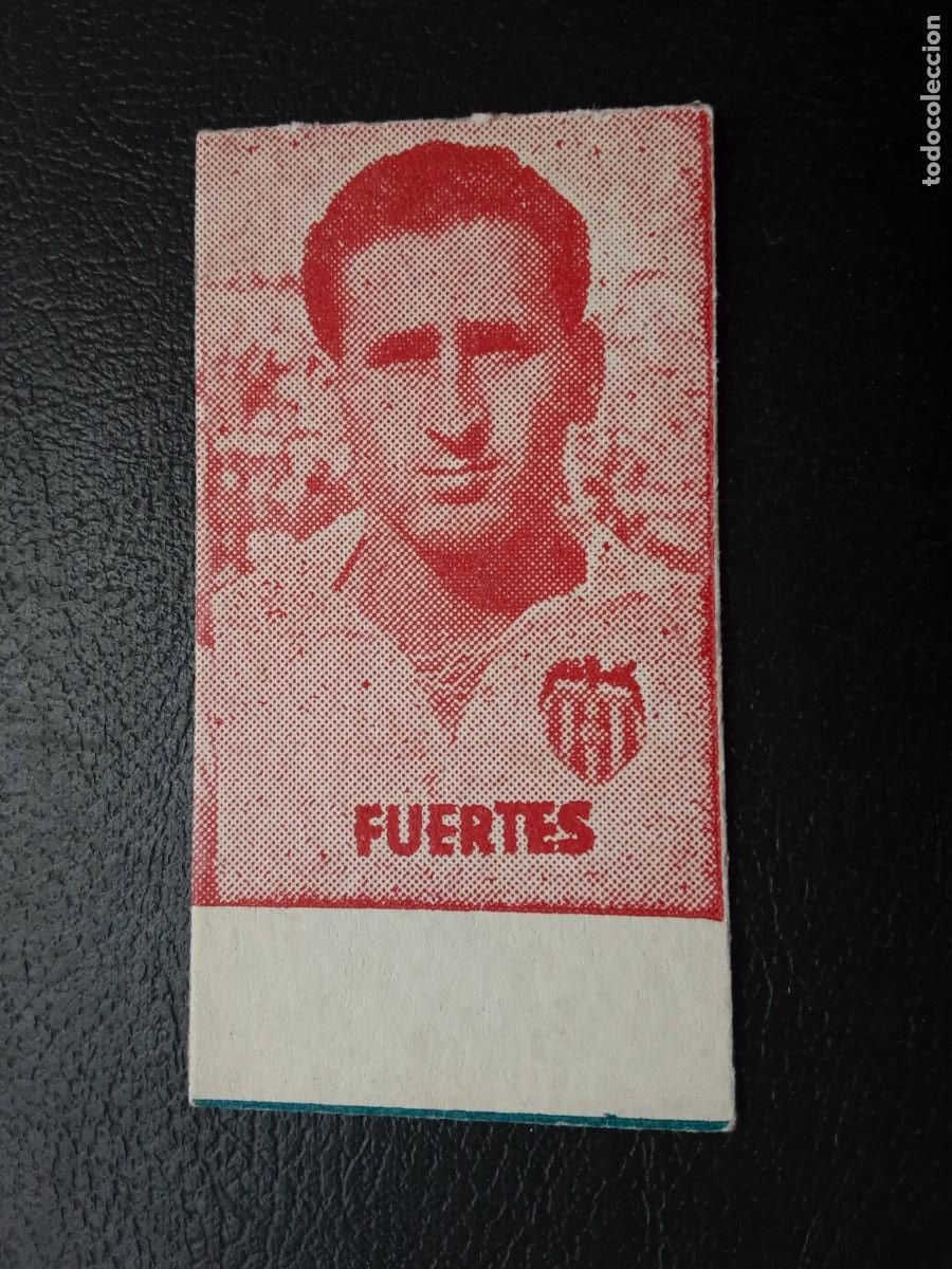 Cromos de Futebol: FUERTES , VALENCIA C.F. TICKET DE PESO, BASCULA,