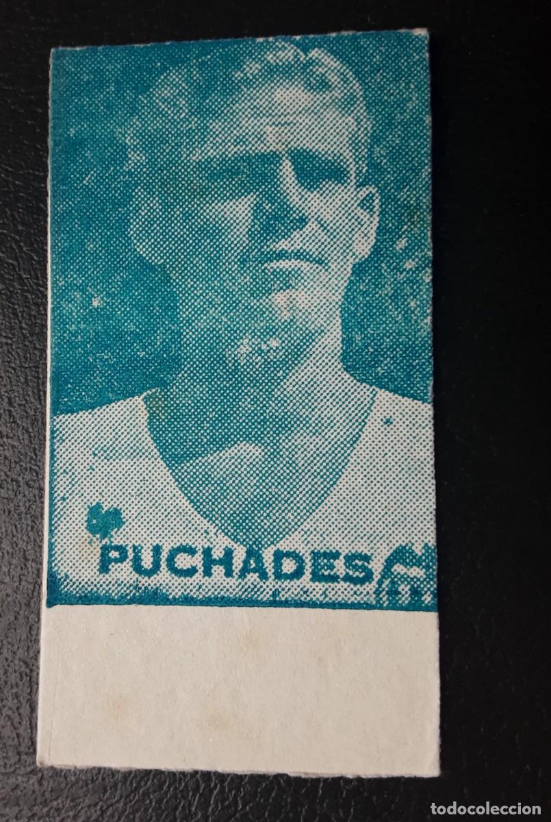Cromos de F&uacute;tbol: PUCHADES , VALENCIA C.F. TICKET DE PESO, BASCULA,