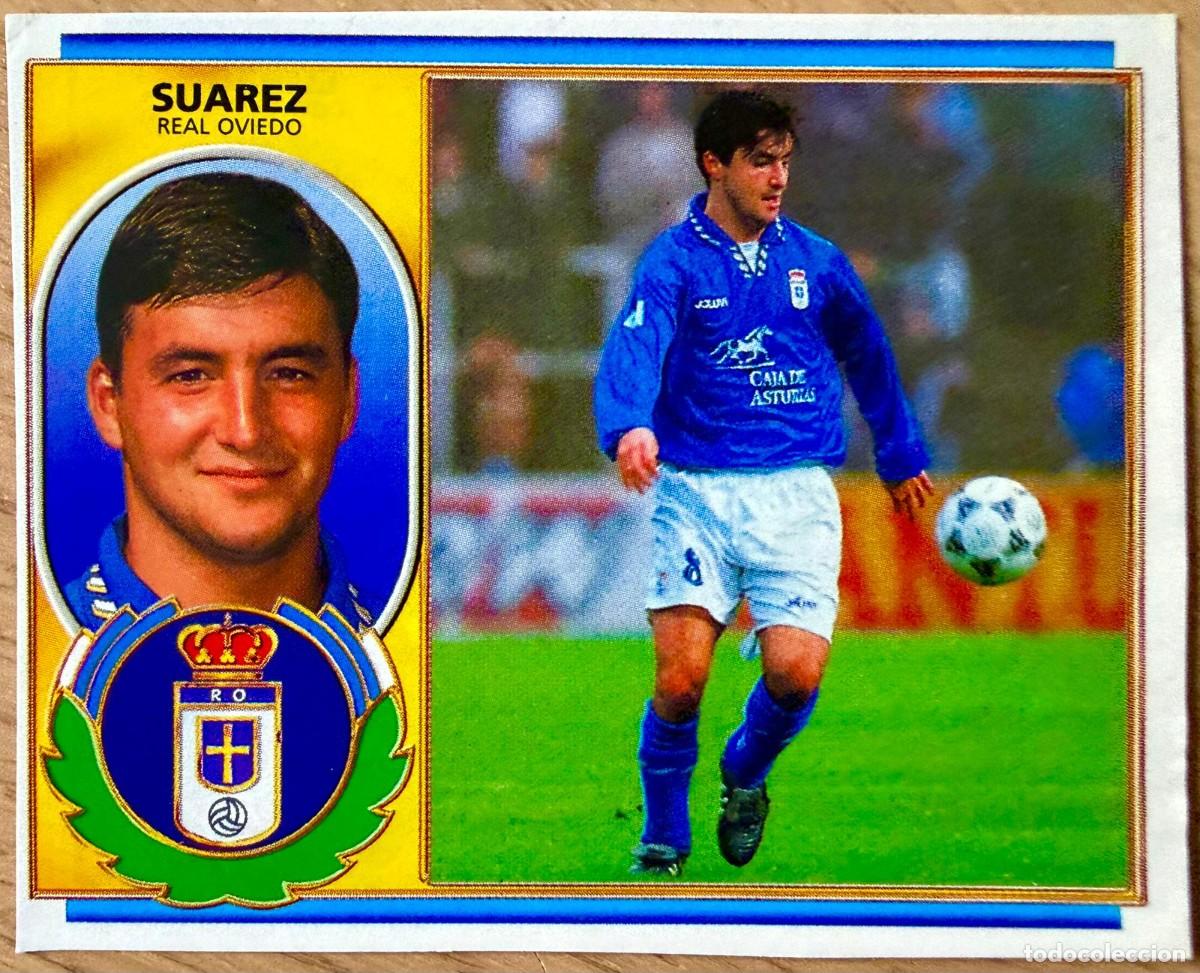Cromos de F&uacute;tbol: SUAREZ OVIEDO 96 97 1996 1997 LIGA EDICIONES ESTE RECORTADO STICKER