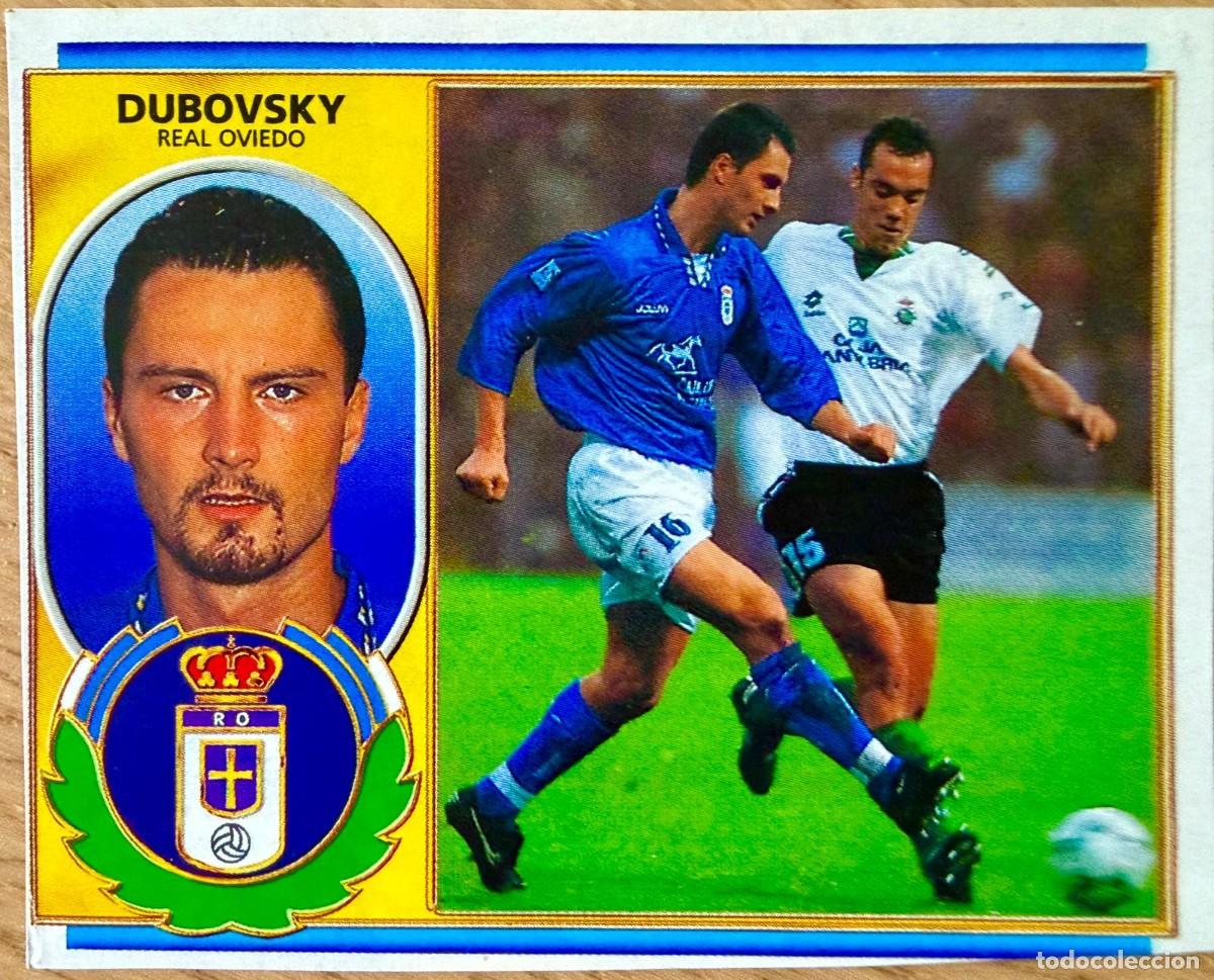 Cromos de F&uacute;tbol: DUBOVSKY OVIEDO 96 97 1996 1997 LIGA EDICIONES ESTE RECORTADO STICKER