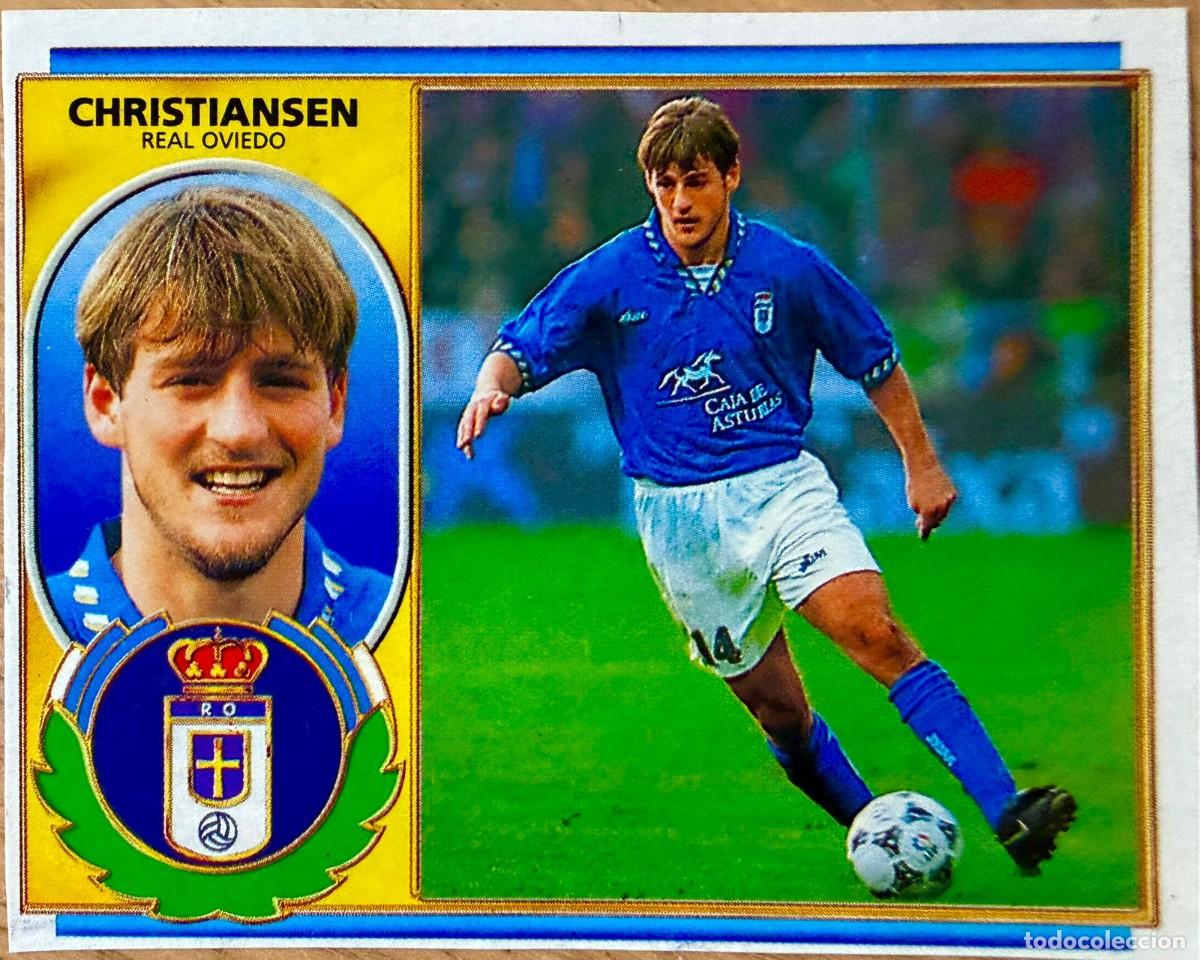 Cromos de F&uacute;tbol: CHRISTIANSEN OVIEDO 96 97 1996 1997 LIGA EDICIONES ESTE RECORTADO STICKER