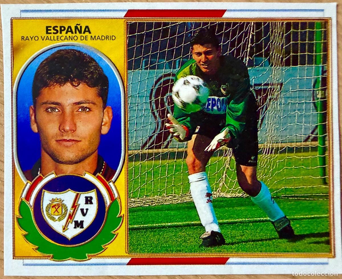 Cromos de F&uacute;tbol: ESPA&Ntilde;A RAYO VALLECANO 96 97 1996 1997 LIGA EDICIONES ESTE RECORTADO STICKER