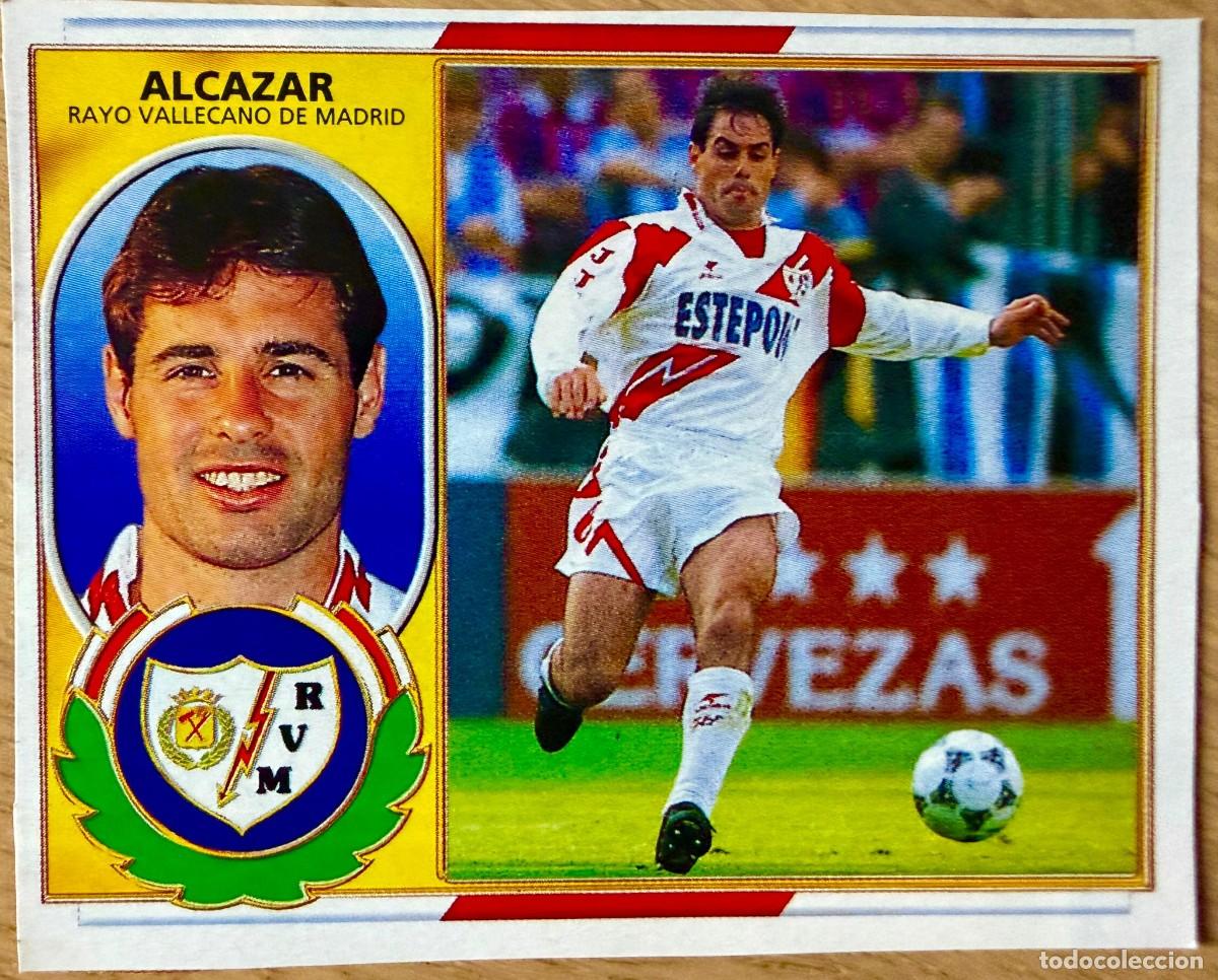 Cromos de F&uacute;tbol: ALCAZAR RAYO VALLECANO 96 97 1996 1997 LIGA EDICIONES ESTE RECORTADO STICKER