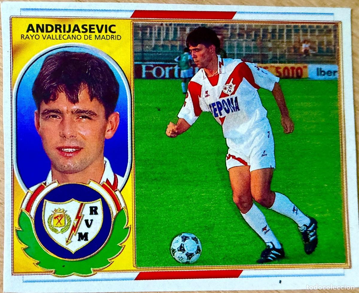 Cromos de F&uacute;tbol: ANDRIJASEVIC RAYO VALLECANO 96 97 1996 1997 LIGA EDICIONES ESTE RECORTADO STICKER