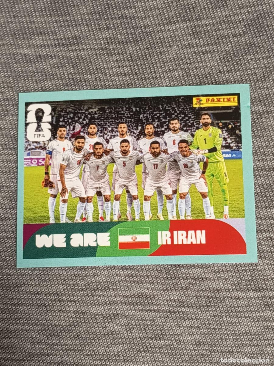 Cromos de F&uacute;tbol: ALINEACION IRAN IRN 13 STICKER MUNDIAL 2026 PANINI FIFA WORLD CUP NUEVO